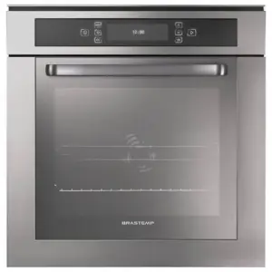 Forno Elétrico de Embutir Brastemp 67L com Ar Forçado e Painel Touch Inox BO260AR Forno Elétrico de Embutir Brastemp 67L com Ar Forçado e Painel Touch Inox BO260AR