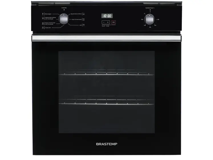 Forno Elétrico de Embutir Brastemp 84L com Convecção, Grill e Timer Autolimpante BOC84AE