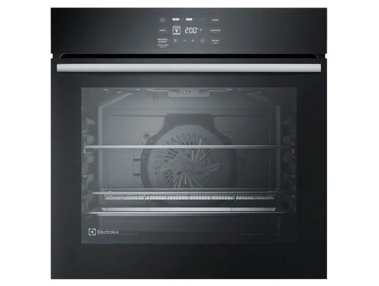 Forno Elétrico de Embutir Electrolux Experience Multifuncional 80L Preto OE8EA