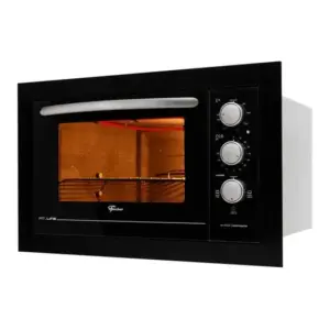 Forno Elétrico de Embutir Fischer Fit Line 48L Black 127V Forno Elétrico de Embutir Fischer Fit Line 48L Black 127V