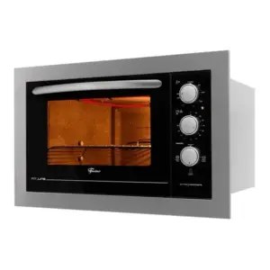Forno Elétrico de Embutir Fischer Fit Line 48L Inox 220V Forno Elétrico de Embutir Fischer Fit Line 48L Inox 220V