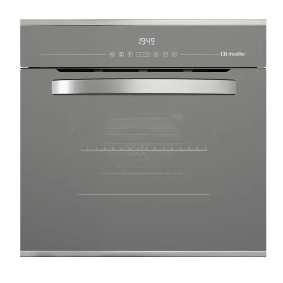 Forno Elétrico de Embutir Mueller 68L Inox 220V MFE0268G1