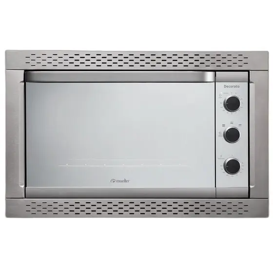 Forno Elétrico de Embutir Mueller Decorato 44L Inox 220V