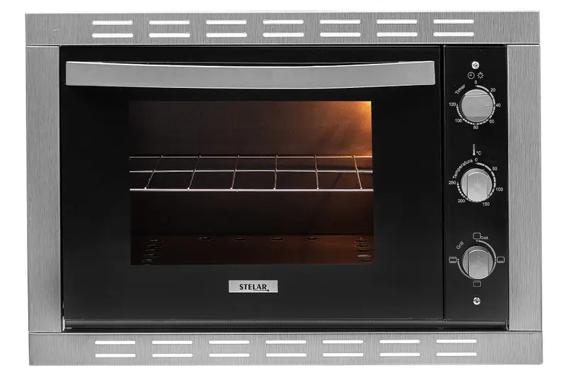 Forno Elétrico de Embutir Stelar Horizon 44L Preto