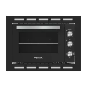 Forno Elétrico de Embutir Venax Grand Gourmet 45L Preto 127V Forno Elétrico de Embutir Venax Grand Gourmet 45L Preto 127V