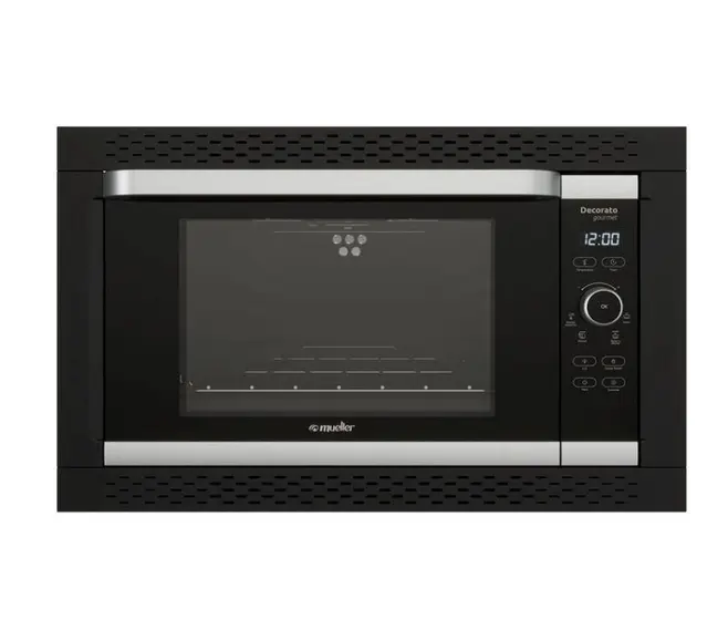 Forno Elétrico de Embutir Mueller Decorato Gourmet Digital Preto 127V