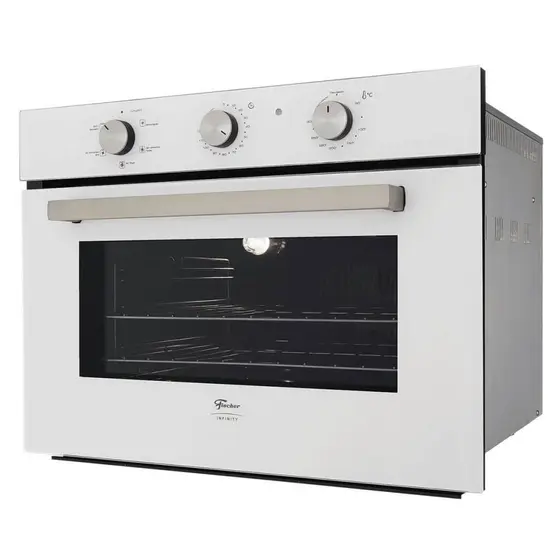 Forno Elétrico de Embutir Fischer Infinity 50L com Air Fryer e 5 Funções Branco 127V 15740-19296
