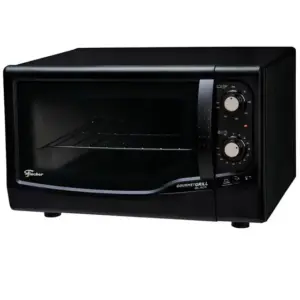 Forno Elétrico de Bancada Fischer Gourmet Grill 44L Preto 127V Forno Elétrico de Bancada Fischer Gourmet Grill 44L Preto 127V