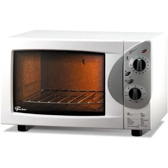 Forno Elétrico de Bancada Fischer Grill 44L Branco 127V