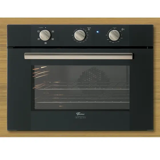 Forno Elétrico de Embutir Fischer Infinity 50L Preto