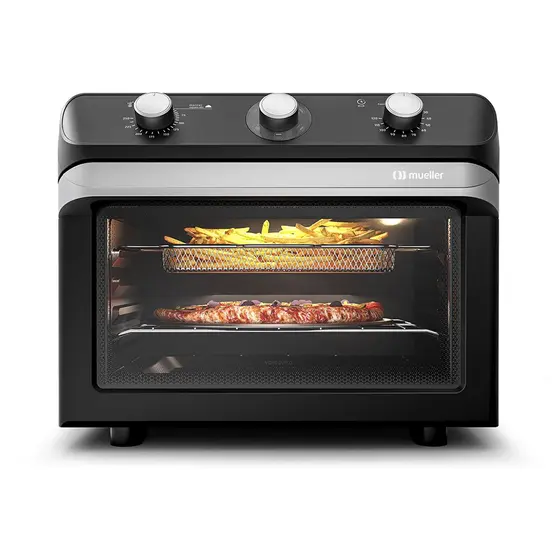Forno Elétrico e AirFryer Mueller 35L Função Fryer 1800W Preto 110V MFB35G