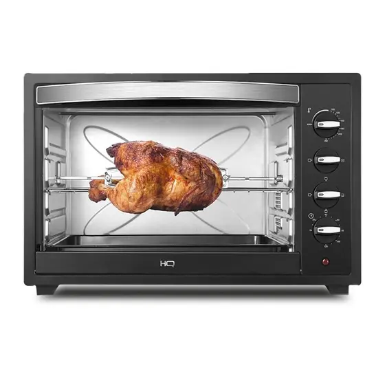 Forno Elétrico de Bancada HQ 66L 2200W Preto 220V HQ66D