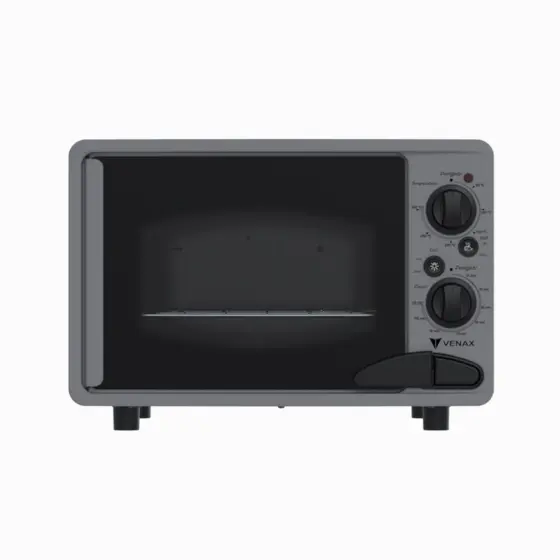 Forno Elétrico de Bancada Venax Luxo 45L Grafite