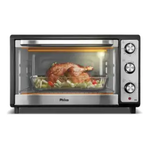 Forno Elétrico de Bancada Philco 65L 2000W 220V Forno Elétrico de Bancada Philco 65L 2000W 220V