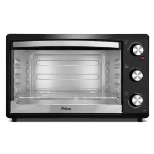 Forno Elétrico de Bancada Philco 44L Dupla Resistência 1500W 110V PFE44P Forno Elétrico de Bancada Philco 44L Dupla Resistência 1500W 110V PFE44P