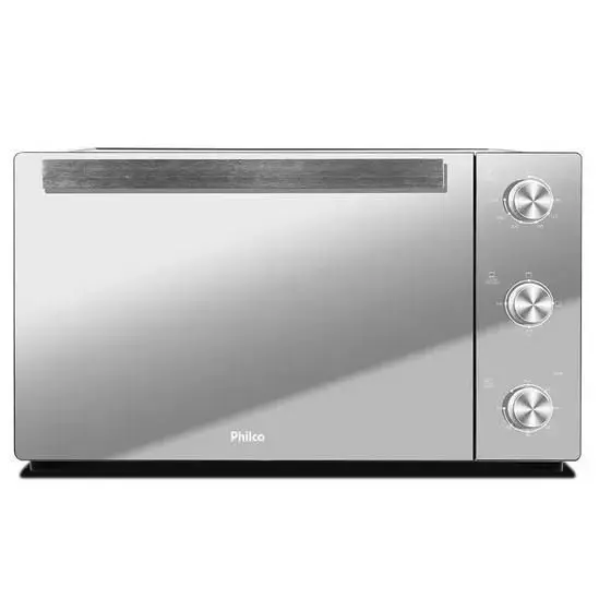 Forno Elétrico de Bancada Philco Full Glass 50L Esmaltado 220V PFE50PE