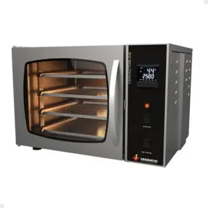 Forno Elétrico Venâncio Piccolo 4 Esteiras com Vapor 220V FC4EM
