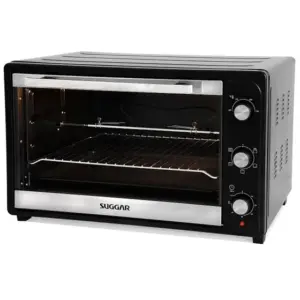 Forno Elétrico de Bancada Suggar 66L Preto 110V FE6601PT Forno Elétrico de Bancada Suggar 66L Preto 110V FE6601PT