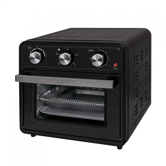 Forno Fryer Elétrico de Bancada Fogatti 22L Black