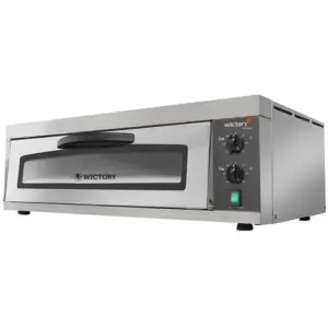 Forno Elétrico Industrial de Lastro Wictory com Pedra Refratária Aço Inox 220V Monofásico Forno Elétrico Industrial de Lastro Wictory com Pedra Refratária Aço Inox 220V Monofásico