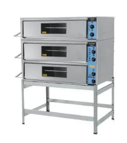 Forno Elétrico Industrial Metalmaq 3 Câmaras 25cm Inox FIE3C70x50 Forno Elétrico Industrial Metalmaq 3 Câmaras 25cm Inox FIE3C70x50