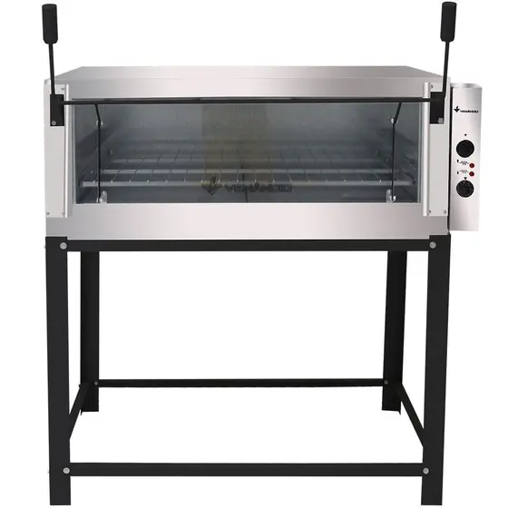 Forno Elétrico Industrial Venâncio Roma com Pedra Refratária Aço Inox FERI90