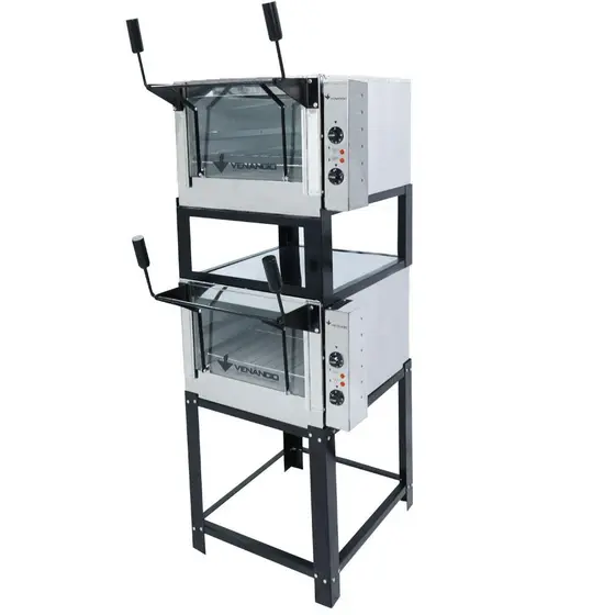 Forno Elétrico de Lastro Duplo Venâncio Roma 60cm com Pedra Refratária 220V FERID60