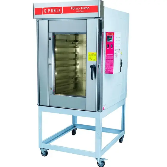 Forno Elétrico Turbo G.Paniz 10 Esteiras 58×70 Trifásico FTE-300