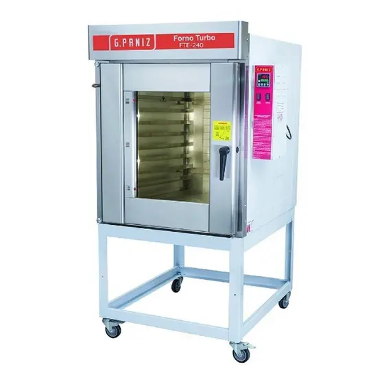 Forno Elétrico Turbo Gpaniz 8 Esteiras FTE 240