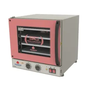 Forno Elétrico Turbo Progás Fast Oven 4 Assadeiras Rosa 127V PRP-004 Forno Elétrico Turbo Progás Fast Oven 4 Assadeiras Rosa 127V PRP-004