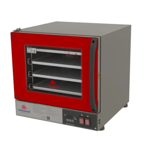 Forno Elétrico Turbo Digital Progás Fast Oven Vermelho 127V PRP-004 PLUS