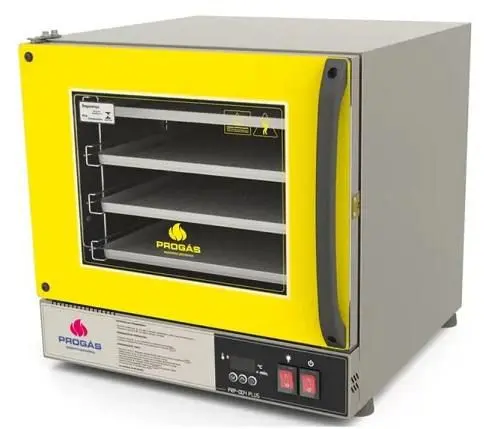 Forno Elétrico Turbo Progás Fast Oven Amarelo 220V PRP-004 PLUS