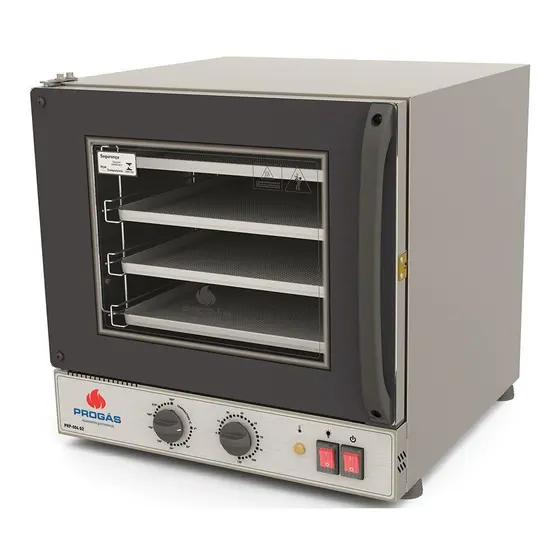 Forno Elétrico Turbo Progás Fast Oven 56L Preto 127V PRP-004