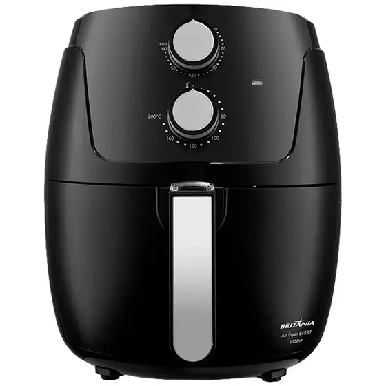 Fritadeira Elétrica Air Fryer Britânia Preto 4,2L 1500W BFR37