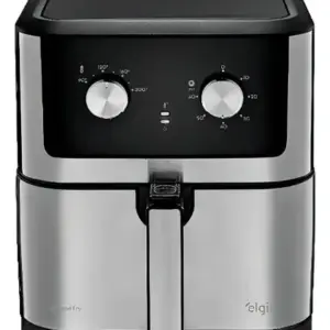Fritadeira Elétrica Air Fryer Elgin Chrome Fry 8L Air Circuit 1900W Fritadeira Elétrica Air Fryer Elgin Chrome Fry 8L Air Circuit 1900W