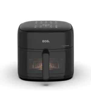 Fritadeira Elétrica Air Fryer EOS Family Chef Gourmet Digital Compacta All Black 8,2L 220V EAF80P Fritadeira Elétrica Air Fryer EOS Family Chef Gourmet Digital Compacta All Black 8,2L 220V EAF80P