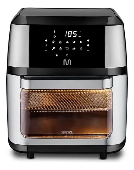 Fritadeira Elétrica Air Fryer Forno Multi 12L 1700W GO225