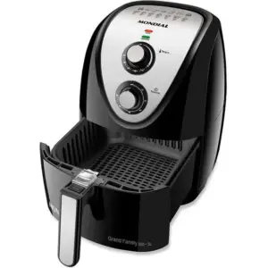 Fritadeira Elétrica Air Fryer Mondial Family Preto/Inox 5L 1900W 110V AFN-50 Fritadeira Elétrica Air Fryer Mondial Family Preto/Inox 5L 1900W 110V AFN-50