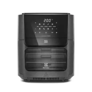 Fritadeira Elétrica Air Fryer Oven Electrolux Experience por Rita Lobo Digital 5 em 1 Grafite 12L 1700W 110V EAF90 Fritadeira Elétrica Air Fryer Oven Electrolux Experience por Rita Lobo Digital 5 em 1 Grafite 12L 1700W 110V EAF90