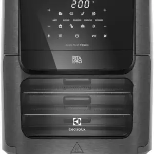 Fritadeira Elétrica Air Fryer Oven Electrolux Experience por Rita Lobo Digital 5 em 1 Grafite 12L 1700W 220V EAF90 Fritadeira Elétrica Air Fryer Oven Electrolux Experience por Rita Lobo Digital 5 em 1 Grafite 12L 1700W 220V EAF90
