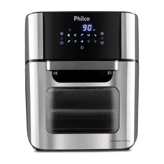 Fritadeira Elétrica Air Fryer Oven Philco Digital 12L 220V PFR2200
