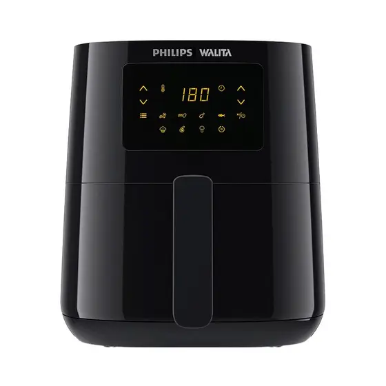 Fritadeira Elétrica Air Fryer Philips Walita Série 3000 Digital Preta 4,1L 1400W 220V