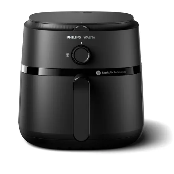 Fritadeira Elétrica Air Fryer Philips Walita Série 1000 XL Preta 110V