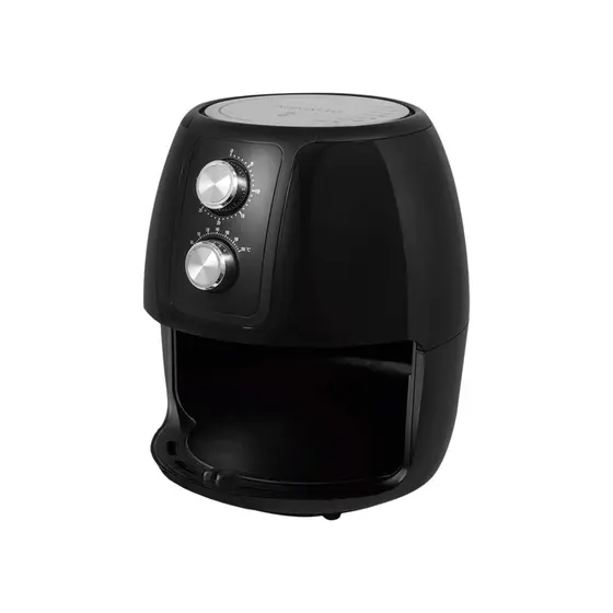 Fritadeira Elétrica Air Fryer Agratto Supremma Analógica Preta 3,6L 1400W FES-01