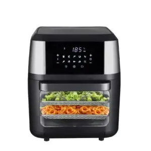 Fritadeira Elétrica Air Fryer Tronos Preta Touch 12L 1800W 220V RC-02 Fritadeira Elétrica Air Fryer Tronos Preta Touch 12L 1800W 220V RC-02