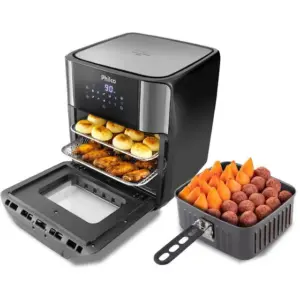 Fritadeira Elétrica Air Fryer Oven Philco Preta 12L 220V PFR2200P Fritadeira Elétrica Air Fryer Oven Philco Preta 12L 220V PFR2200P