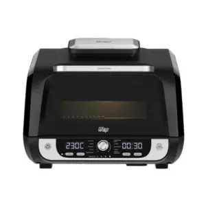 Fritadeira Elétrica Air Fryer Wap Barbecue Digital Preto 10L 110V Fritadeira Elétrica Air Fryer Wap Barbecue Digital Preto 10L 110V
