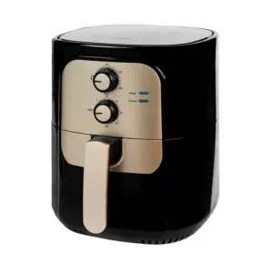 Fritadeira Elétrica Air Fryer Gaabor Vintage Dourado/Preto 5.5L 127V 1400W AF65M-BK01A-1 Fritadeira Elétrica Air Fryer Gaabor Vintage Dourado/Preto 5.5L 127V 1400W AF65M-BK01A-1