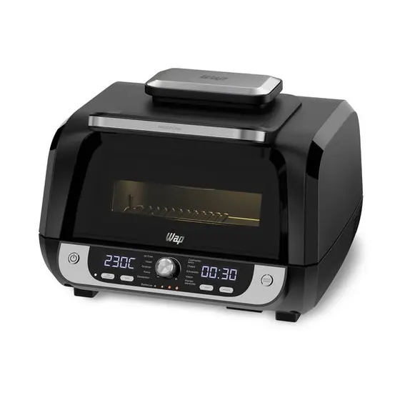Fritadeira Elétrica Air Fryer Wap Barbecue Digital 110V