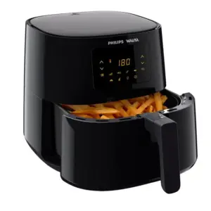Fritadeira Elétrica Air Fryer Philips Walita Série 3000 Essential Preta 6,2L 2000W 220V RI9270/91 Fritadeira Elétrica Air Fryer Philips Walita Série 3000 Essential Preta 6,2L 2000W 220V RI9270/91